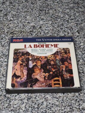 Puccini La Boheme Two CD Set RCA The Victor Opera Series